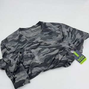 DSG Black and Gray Camouflage Shirt